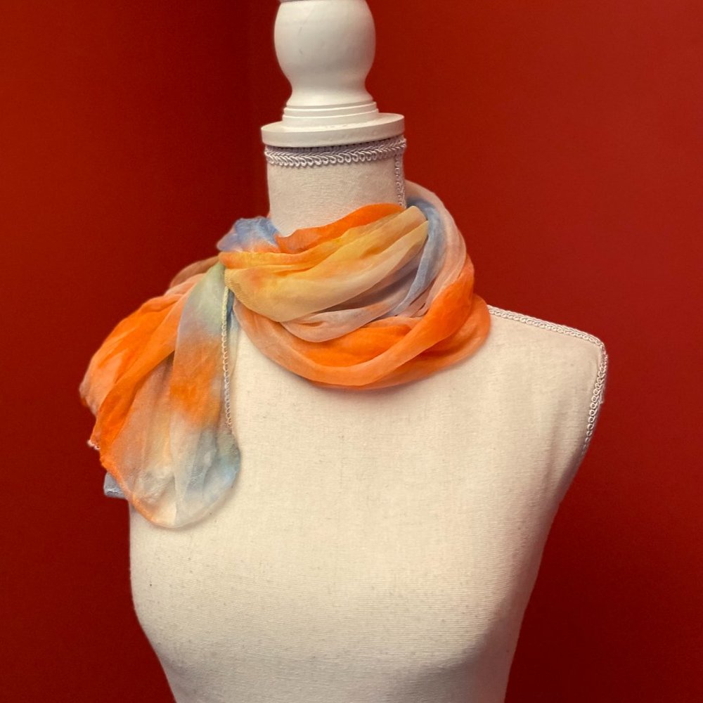 Colorful Spring Scarf - Picture 4 of 5
